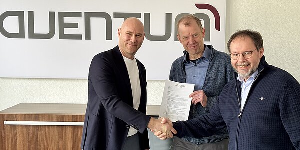 v.l. Björn Urban, Jörg Kenter & Marcus Weyerke