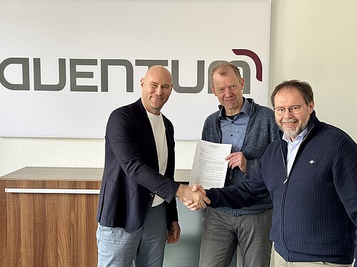 v.l. Björn Urban, Jörg Kenter & Marcus Weyerke